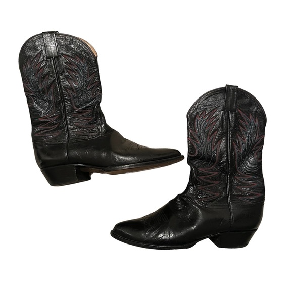 Leather Long Life Cowboy Boots - Picture 2 of 8